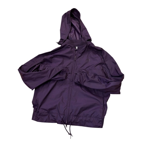 Nike SB Purple Zip-Up Windbreaker Jacket Size Large Many zippered Pockets - Picture 10 of 16
